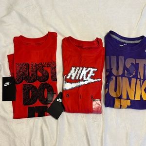 Nike bundle boys T -shirts